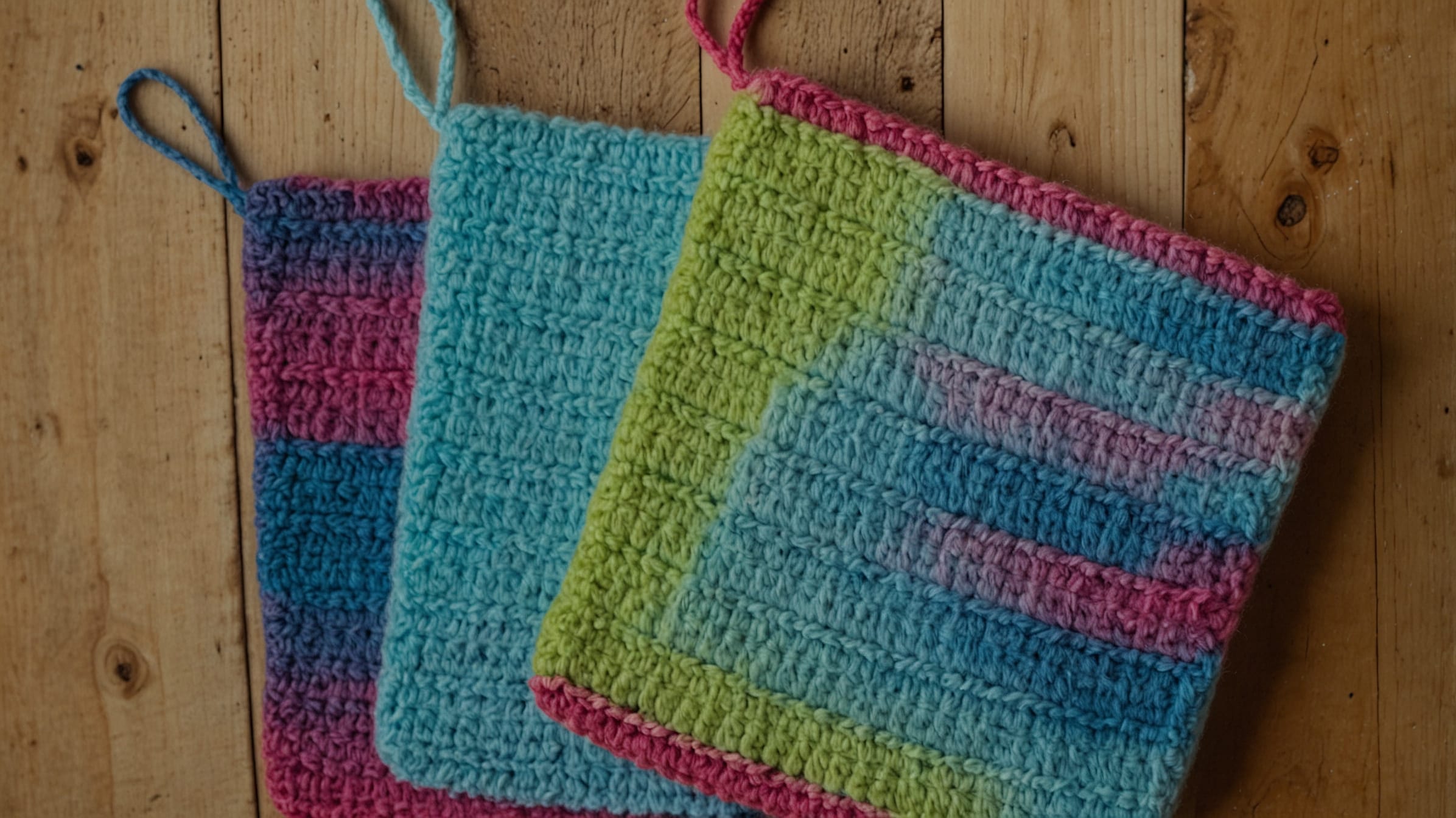 three_crochet_washcloths